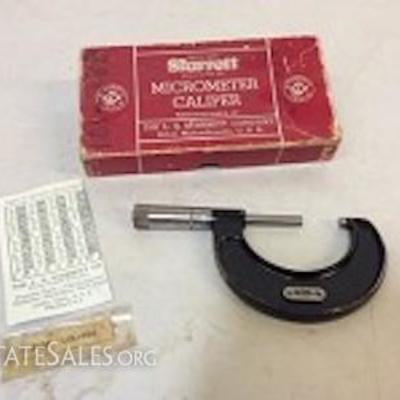 Starrett Micrometer Caliper
