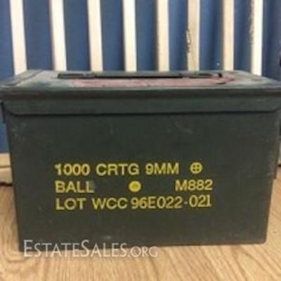 US Army Issued Ammo Box
