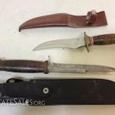 Knives with Sheaths