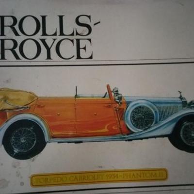 Rolls Royce model--still in box waiting to be completed!