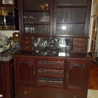 Turn of the Century china cabinet valued at $2500, Sale $750