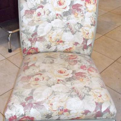 Custom upholstered Parsons Chairs