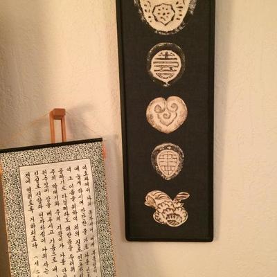 Korean Rubbing Art and Alphabet