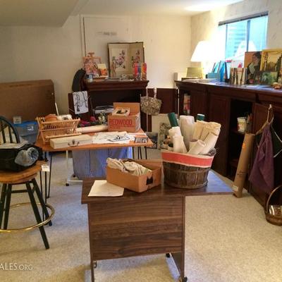Art Supplies and Art/Storage Cabinets