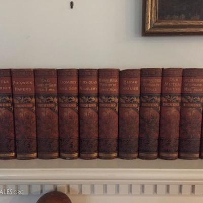 1885 Chas. Dickens Volumes
