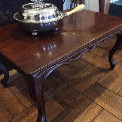 Antique 19th c. Walnut Rococo Table
