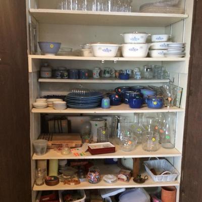 Corning Ware. Pyrex etc...