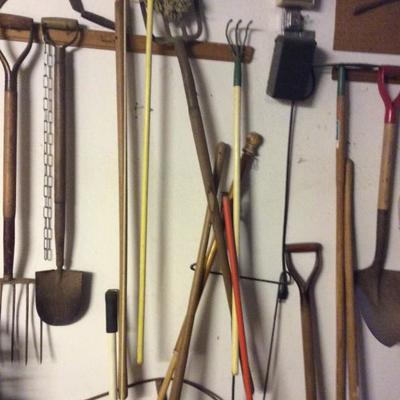 Tools.  Garage crammed full!