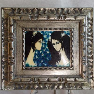 Pati Bannister
Two Women $3,000
oil on canvas
With frame 20 1/4