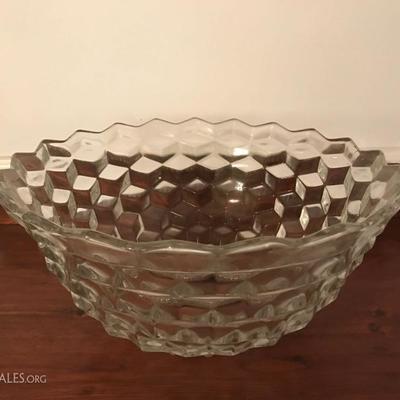 American Fostoria EAPG large punch bowl