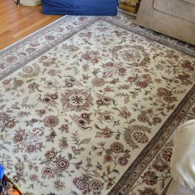 Rug approximately 9' X 6'