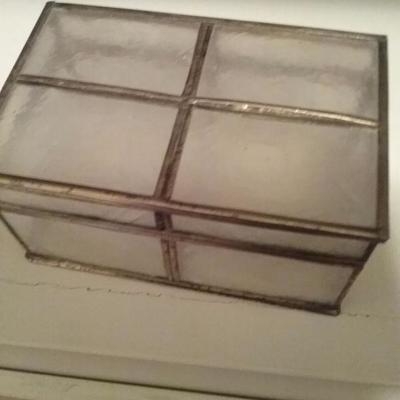 hand made glass box