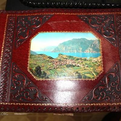Leather bound album from Colombia
