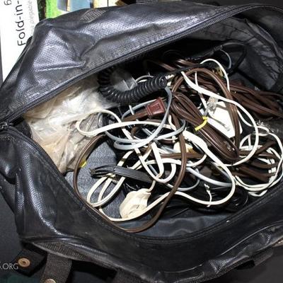 Bags of extension cords
