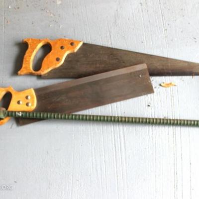 Two saws
