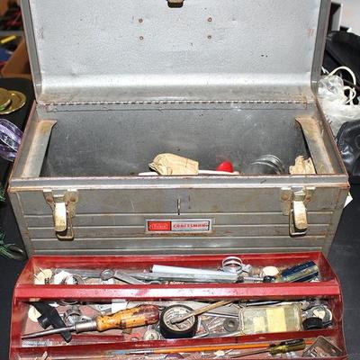 Tool box with tools

