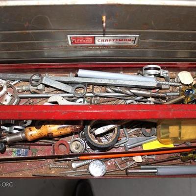 Tool box with tools
