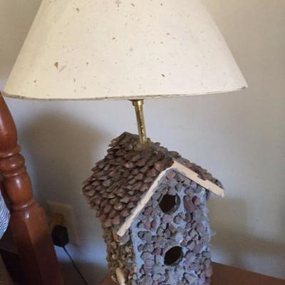 Bird house lamp