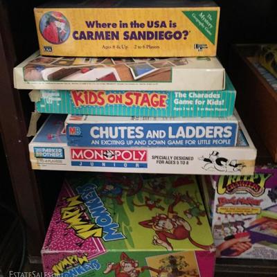 Large selection of Vintage games