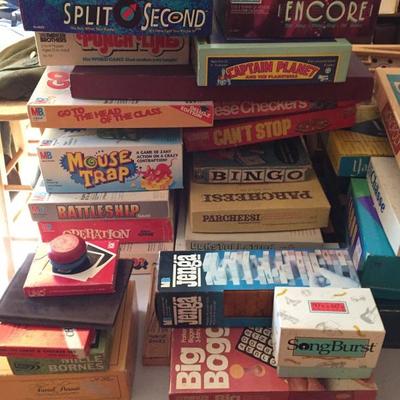 Collection of vintage games
