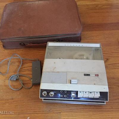 Vintage Reel to Reel tape recorder