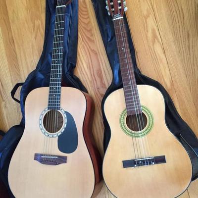 Acoustic Guitars - Ashland and Sekova