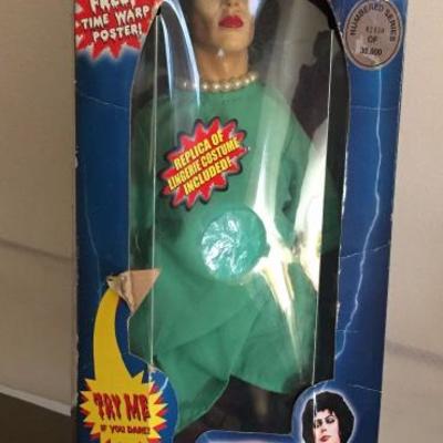 Rocky Horror Picture Show Frank N. Furter Doll, Costume included