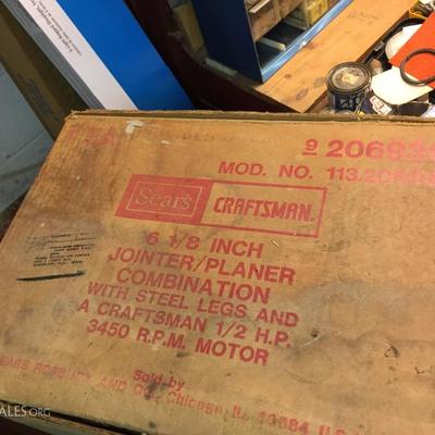 Craftsman 6 1/8 inch Jointer/planer combination in Box