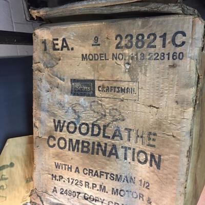 Craftsman Woodlathe Combination in Box