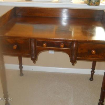 Antique Walnut Desk $150