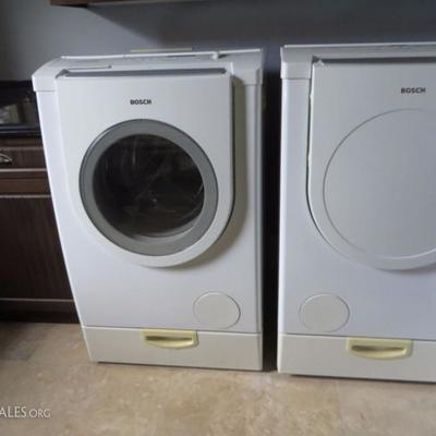 Bosch Gas Washer and Dryer