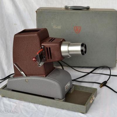 Vintage Delineascope 2X2 Slide Projector Works