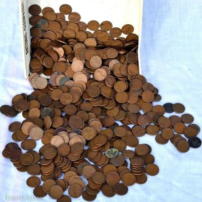 Lot of 400+ Wheat Pennies