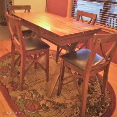 Table Folded Up