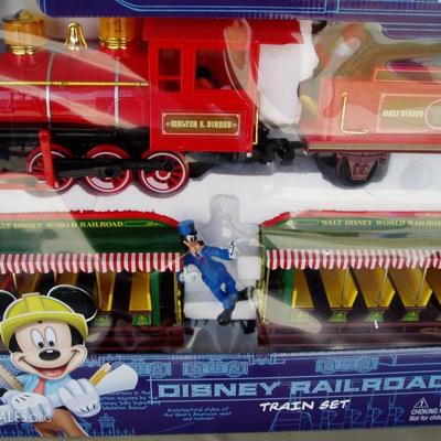 Disney Railroad Train Set