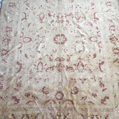Hand knotted Turkish rug 