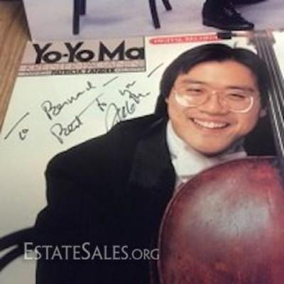 Autographed Yo-Yo Ma Album