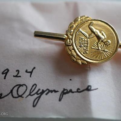 1924 Paris Olympic pin