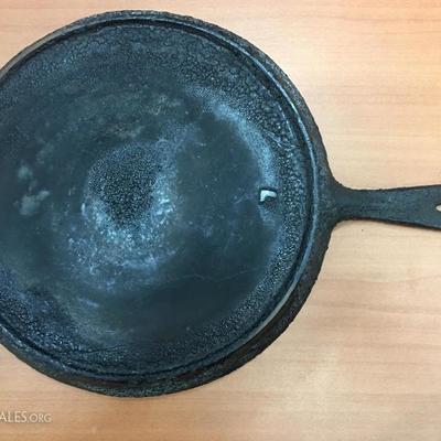 Primitive cast iron skillet