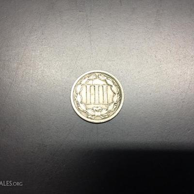 3 cent piece 1881