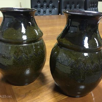 Pottery vases