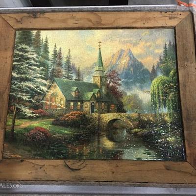Barn wood frames