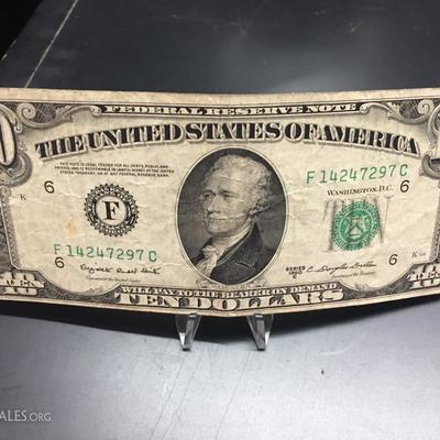Federal Reserve note 1950C 