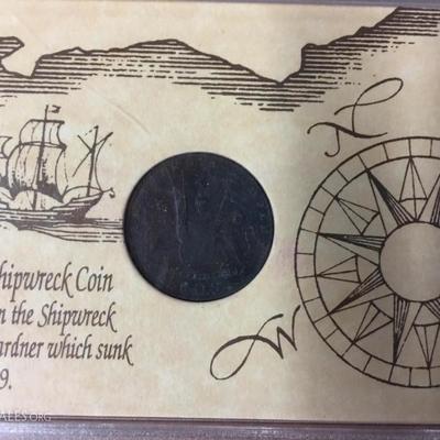 Shipwreck coin 1808
