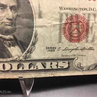 Red Seal note 1963