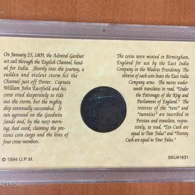 Shipwreck coin 1808