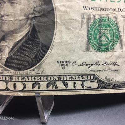 Federal Reserve note 1950C 
