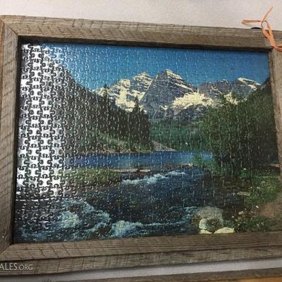 Barn wood frames