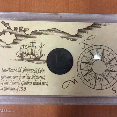 Shipwreck coin 1808