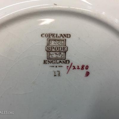 Copeland decorative plates